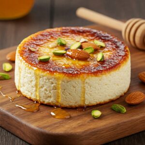 Chhena Poda (Burnt Cottage Cheese Cake)